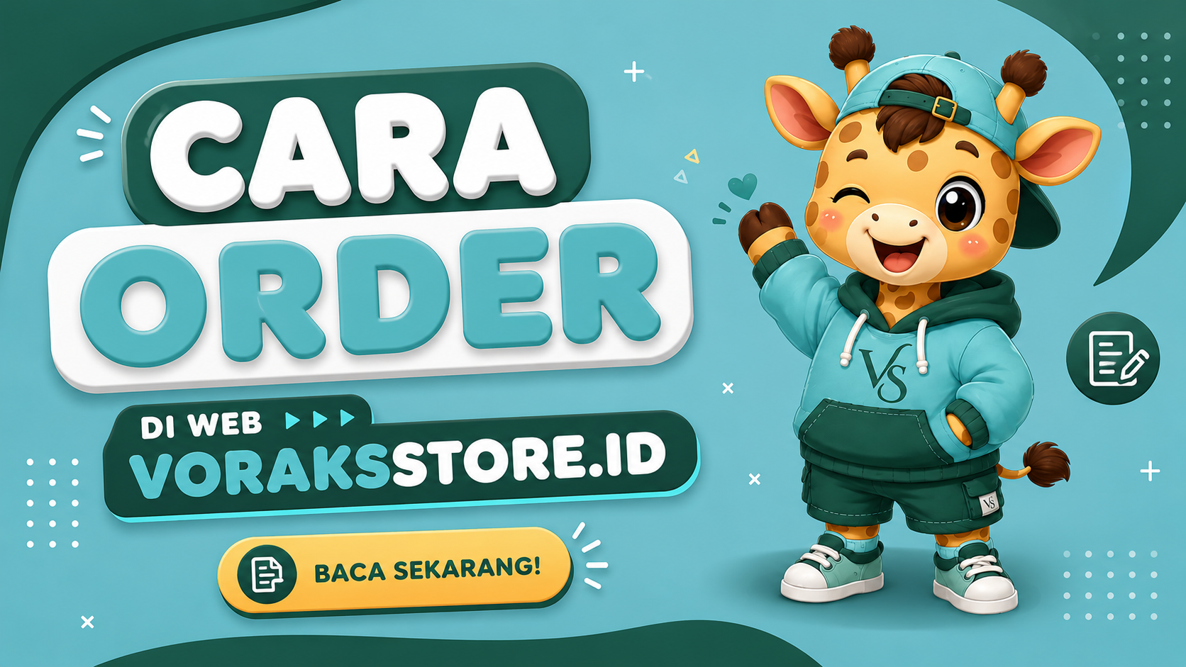 Cara Order di Web Voraksstore.id